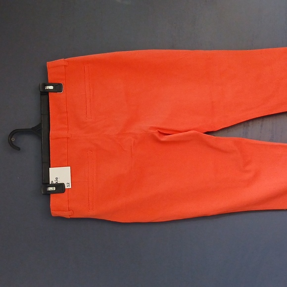 NWT Old Navy Pixie Vibrant Orange Pants anklw length Size 12 - Picture 5 of 6